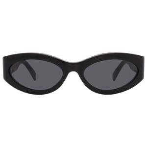 Monochroms Grey Oval Sunglasses CL40288I 01A