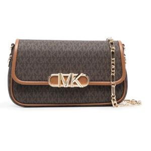 MonogramPattern LogoPlaque Bag