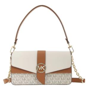 Monogram Print Shoulder Bag