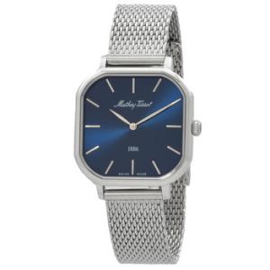 Monsoon Square Quartz Blue Dial Watch D7917ABU