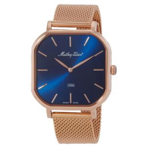 Monsoon Square Quartz Blue Dial Watch H7917PBU