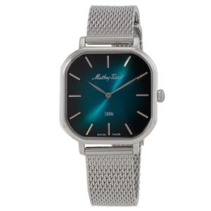 Monsoon Square Quartz Green Dial Watch D7917AV