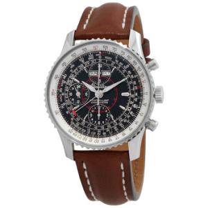 Montbrillant Datora Chronograph Automatic Black Dial Watch A2133012B571