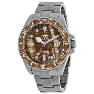 Montego Vintage Quartz Brown Dial Watch CV5101
