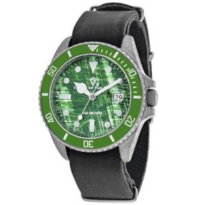 Montego Vintage Quartz Green Dial Watch CV5202B