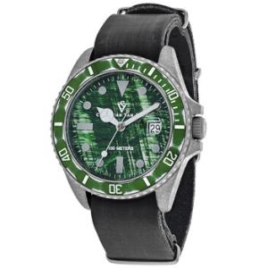 Montego Vintage Quartz Green Dial Watch CV5202