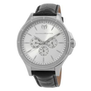 MoonSun DateDay Quartz Silver Dial Watch TM822025