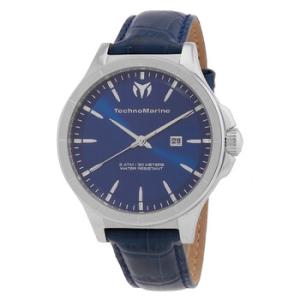 MoonSun Date Quartz Blue Dial Watch TM822012