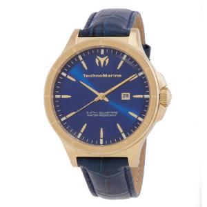 MoonSun Date Quartz Blue Dial Watch TM822015