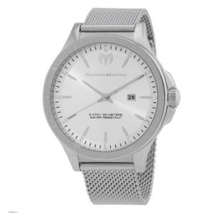 MoonSun Date Quartz Silver Dial Watch TM822002