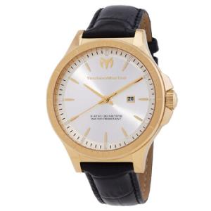 MoonSun Date Quartz Silver Dial Watch TM822013