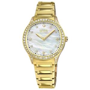 Morcote Diamond Mother of Pearl Dial Watch 10221B