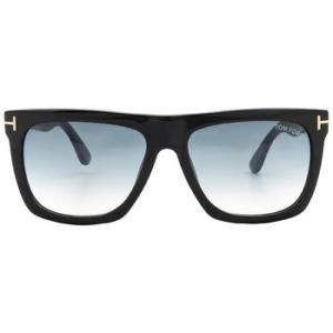 Morgan Gradient Blue Browline Sunglasses FT0513 01W