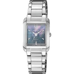 Mother of Pearl Blue Dial EcoDrive Watch EW555181N