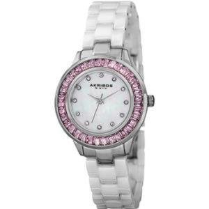 Mother of Pearl Dial Quartz Watch AK781WTP