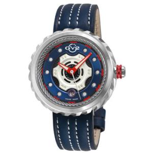 Motorcycle Blue Dial Watch