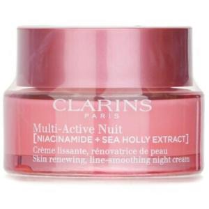 MultiActive Nuit Niacinamide  Sea Holly Extract Skin Renewing LineSmoothing Night Cream 1.7 oz Skin Care
