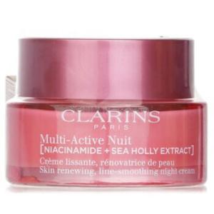MultiActive Nuit Niacinamide  Sea Holly Extract Skin Renewing LineSmoothing Night Cream 1.7 oz Skin Care