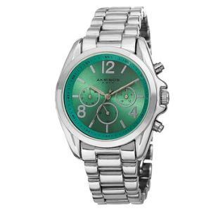 MultiFunction Green Dial Watch AK760SSTQ