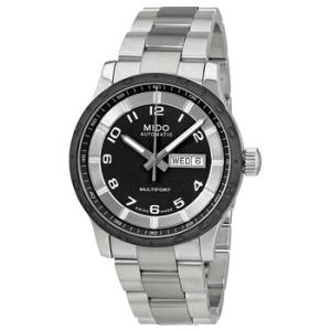Multifort Automatic Black Dial Watch M0184301106200