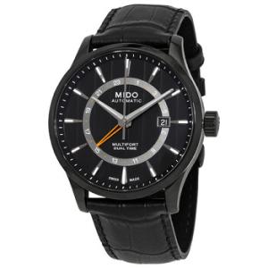 Multifort Dual Time Automatic Black Dial Watch M0384293605100