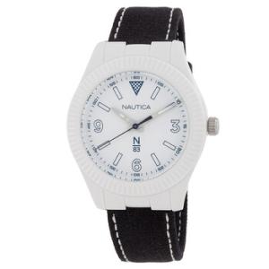 N83 Everyday Quartz White Dial Watch NAPMBF203