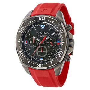 NCT Blue Sail Chronograph Quartz Black Dial Watch NAPBSF409