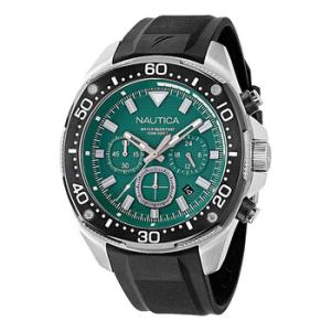 NCT Blue Sail Chronograph Quartz Green Dial Watch NAPBSF405