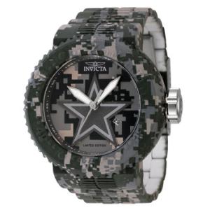 NFL Dallas Cowboys Quartz Date Camouflage Dial Watch