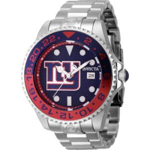 NFL New York Giants Automatic Date Dive Blue Dial Watch