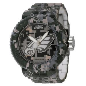 NFL Philadelphia Eagles Date Quartz Camouflage Watch
