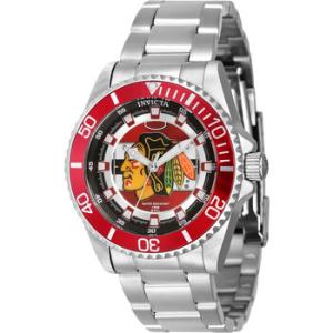 NHL Chicago Blackhawks Quartz Red Dial Watch