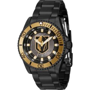 NHL Vegas Golden Knights Quartz Black Dial Watch