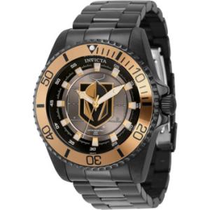 NHL Vegas Golden Knights Quartz Grey Dial Watch