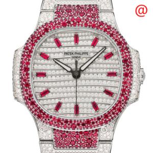 Nautilus Automatic White Dial Watch 71181452G001