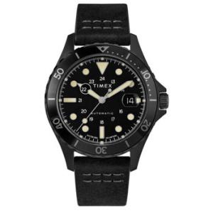 Navi XL Automatic Black Dial Watch TW2U10000