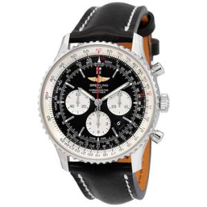 Navitimer 01 46 MM Chronograph Navitimer Steel Watch AB012721BD09BKLT