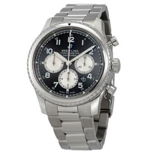 Navitimer 8 Chronograph Automatic Chronometer Black Dial Watch AB0117131B1A1