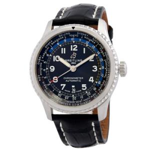 Navitimer 8 Unitime Automatic Black Dial Watch AB3521U41B1P1