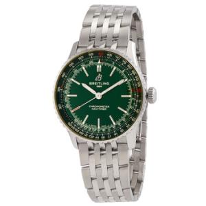 Navitimer Automatic 41mm Watch Green Stainless Steel