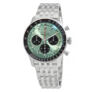 Navitimer B01 Chronograph Automatic Chronometer Mint Green Dial Watch AB0138241L1A1