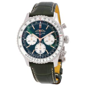 Navitimer Chronograph Green Limited Edition Automatic Chronometer Green Dial Watch AB01384C1L1P1