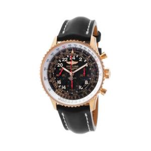 Navitimer Cosmonaute Black Dial 18K Rose Gold Watch RB0210B3BC19BKLT