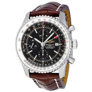 Navitimer World Automatic Chronograph Black Dial Watch A2432212B726BRCD
