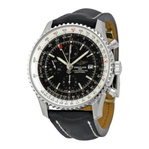 Navitimer World Black Dial Watch A2432212B726BKLD