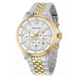 Nct Blue Ocean Chronograph Quartz Silver Dial Watch NAPBOF408