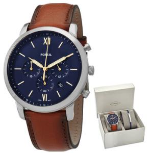 Neutra Chronograph Quartz Blue Dial Watch Set FS5708SET