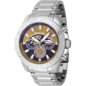 Nfl Baltimore Ravens Chronograph GMT Quartz Watch