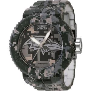 Nfl Baltimore Ravens Quartz Camouflage Dial Watch