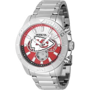 Nfl Kansas City Chiefs Chronograph GMT Quartz Watch